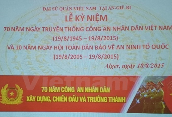 Vietnam People’s Police Force’s 70th anniversary marked abroad - ảnh 1